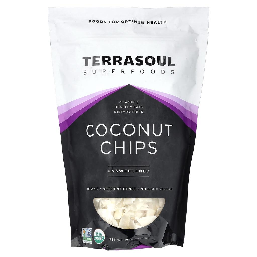 Coconut Chips, Unsweetened, 340G(12Oz)
