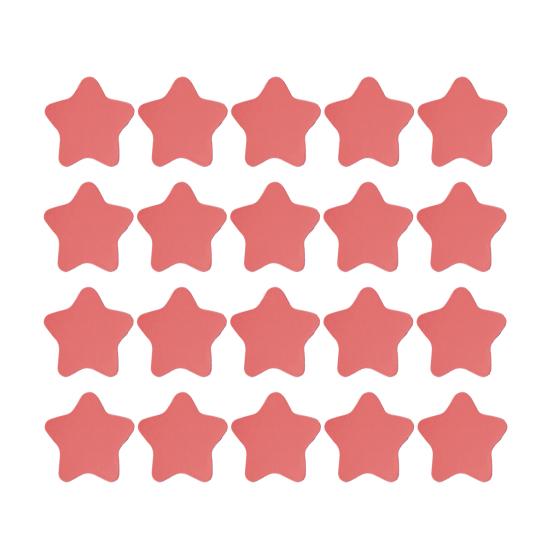 20Pcs/Set Magnetic Sticker Easy To Apply Multifunctional Multicolor Children's Race Stars Whiteboard Magnet Party Supplies