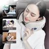 Electric U-Shaped Memory Foam Car Neck and Cervical Pillow