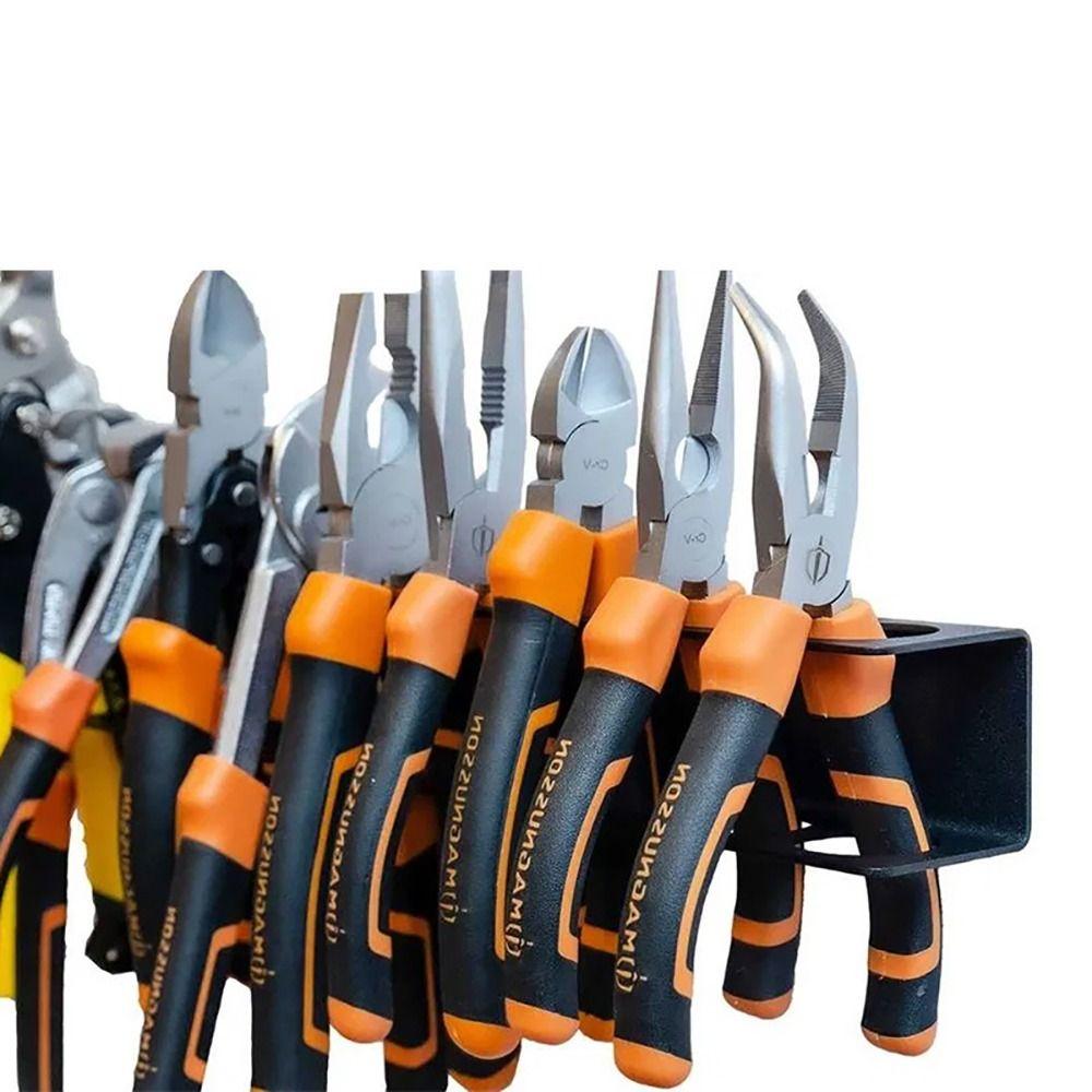 1Pcs Workshop Accessory Pliers Holder Hammer Plier Tool Storage Organizer Screwdriver Wall Rack