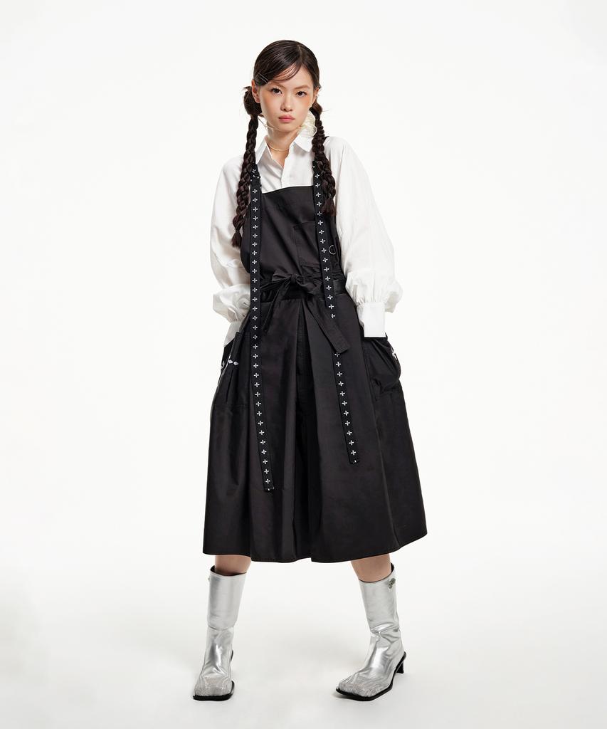 Eipeuleonwei Cross Chain One-Piece Apron 2 Sizes