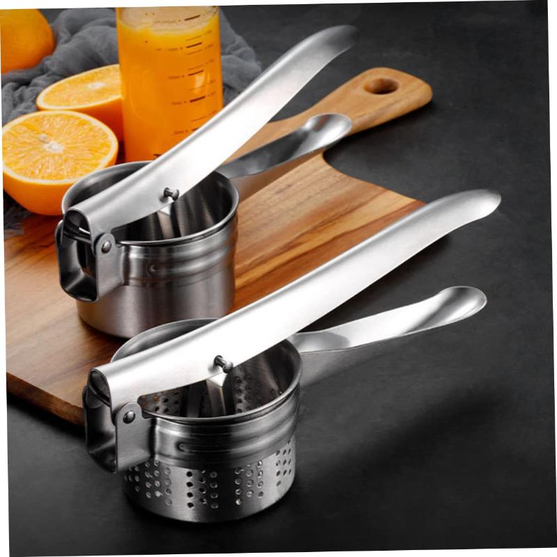 Stainless Steel Handy Fruit Manual Juicer Potato Ricer Masher Food Mill Fruit Presser Juicer Extractor