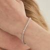 LUNNE Silver 925 Full Bezel Tennis Bracelet #LSB26
