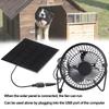 Durable 5W Solar Powered Fan USB Output Portable Mini Solar Panel Ventilator Fan Office Use