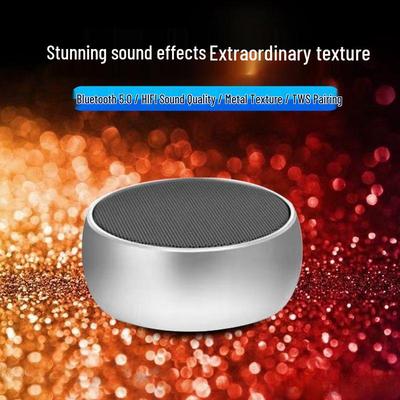 Mini Bluetooth Speaker with HiFi Sound, Card Slot, and Powerful Volume - Portable Outdoor Subwoofer BS01
