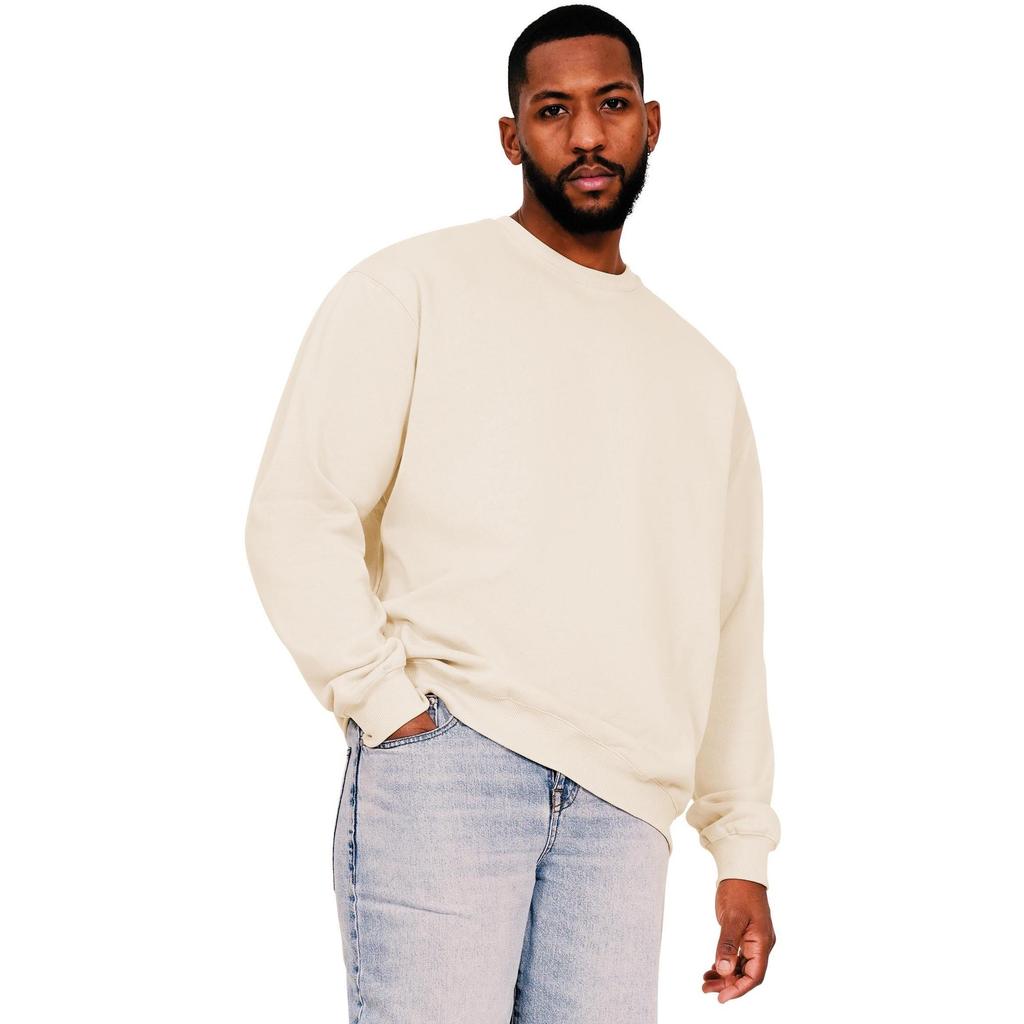 Casual Classics Mens Ringspun Cotton Oversized Sweatshirt