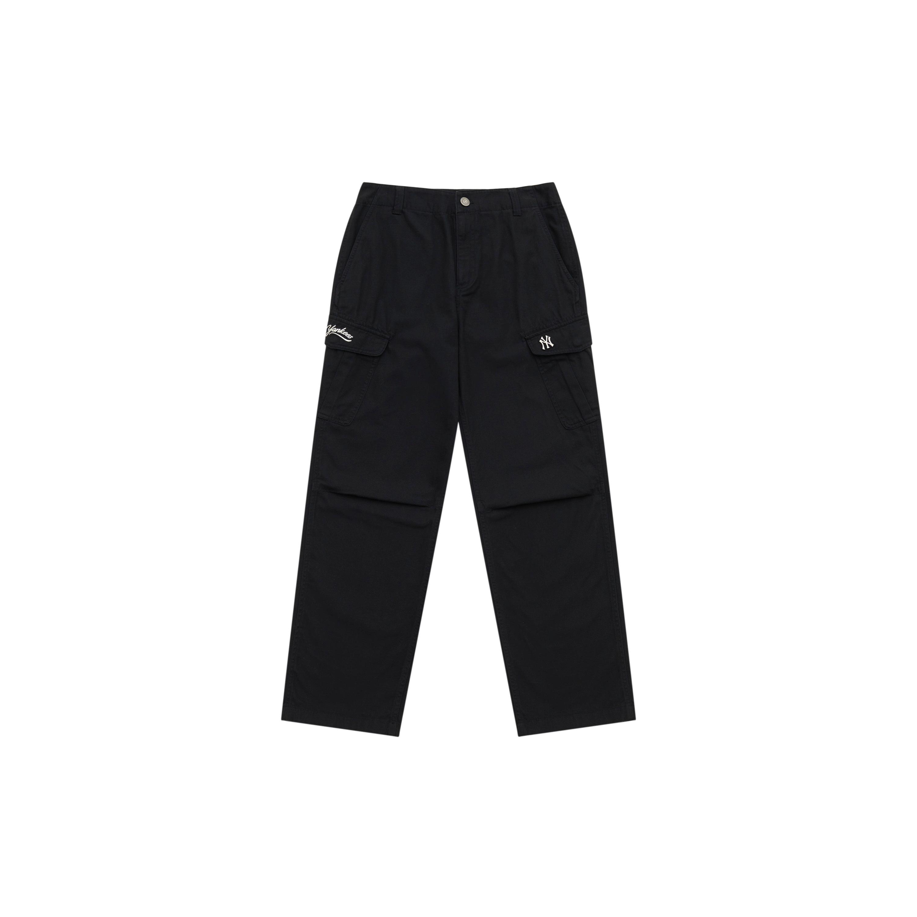 MLB FW24 Cargo Pants Unisex Black 3AWPV0246-50BKS L