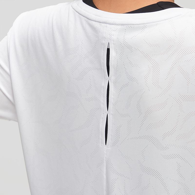 SAUCONY Running Training Lightweight Soft Slim Fit Short Sleeve T-Shirt Women Tops Pearl-White SC1240011B-WT02