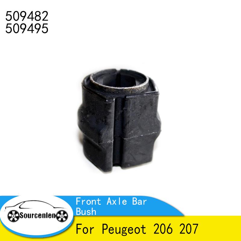 Brand New Stabilizer Front Axle Anti Roll Bar Bush Bushing 509482 509495 For Peugeot 206 207