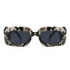 European And American Modern Retro Snakeskin Pattern Sunglasses For Women Ins Style Wide Leg Sunglasses Versatile Trendyy Sunglasses 2050