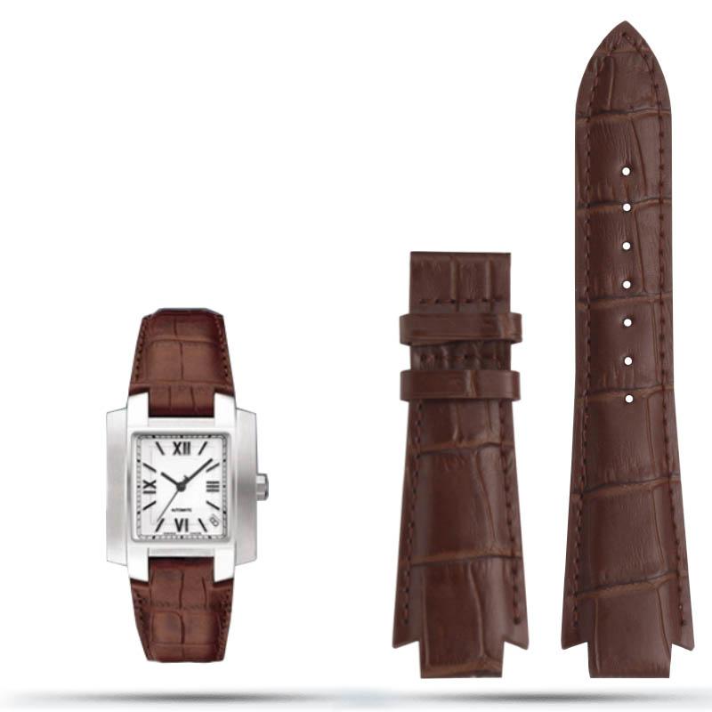 

Классический ремешок для часов из воловьей кожи с выпуклым концом 24x14 мм 1853 для Tissot T60, ремешок для часов серии L875/975K, аксессуары для ремешков 24-14mm