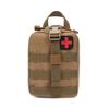 Camouflage Tactical Waist Pack: Portable Outdoor Medical & Survival Kit for Sports and Mountaineering.