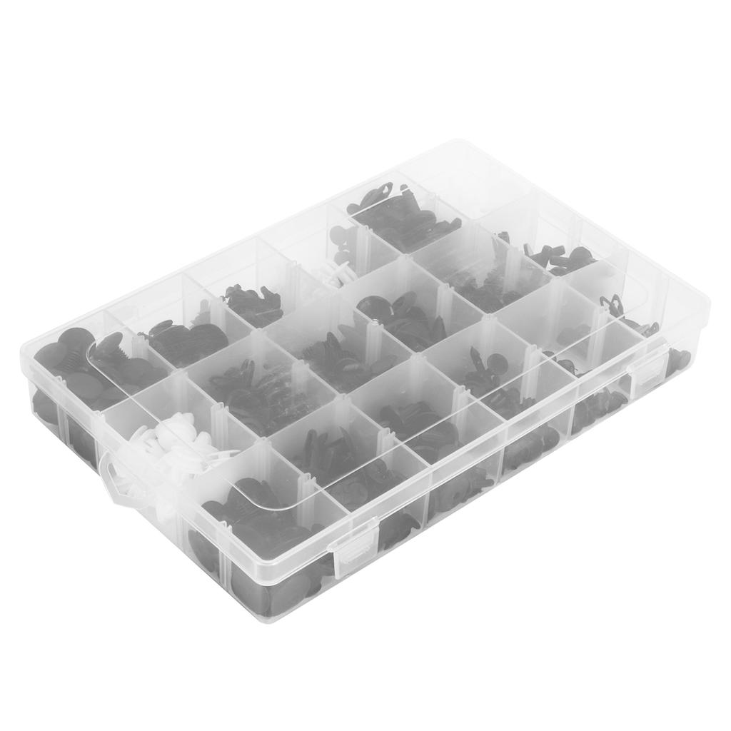 415Pcs Car Push Retainer Clips Assortment Kit Bumper Fasteners with Removers Tools
