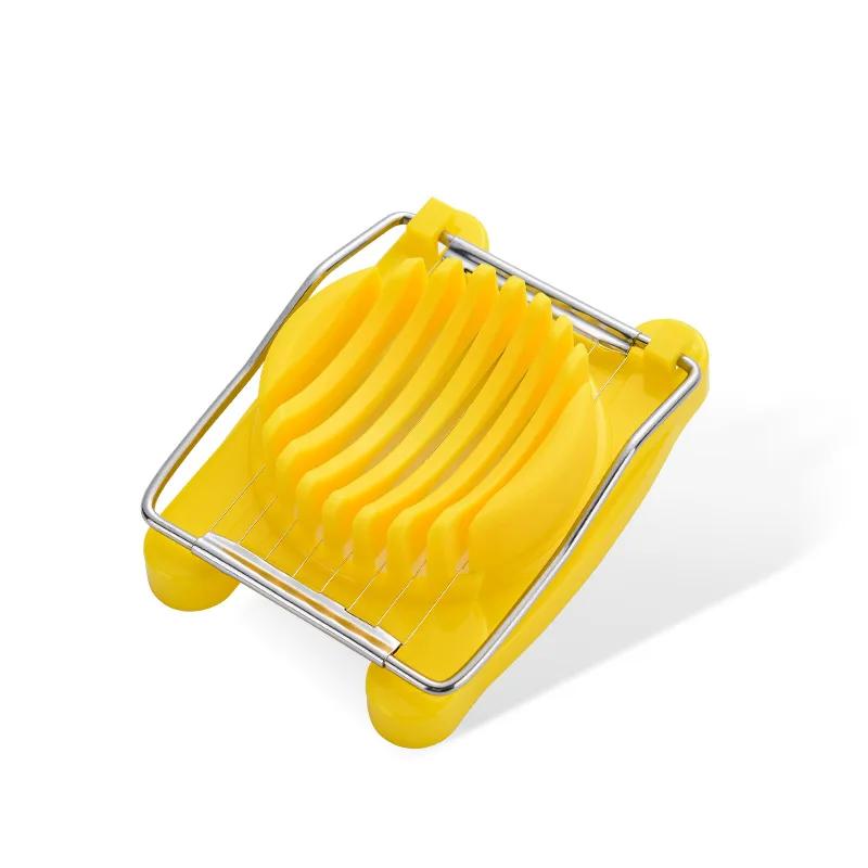 Multifunctional Egg Cutter Creative Fancy Cutting Slicer Slicing Gadgets for Home Stainless Steel Kitchen Novel Accessories