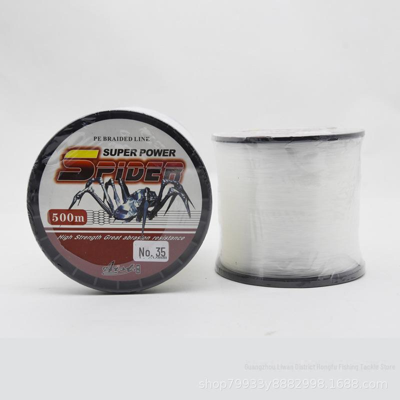 Filo da pesca extra spesso grande, 500 m blu per storione, canna da mare, disponibile nelle misure 12, 14, 16, 18