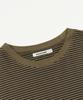 EXCONTAINER Vintage Pigment Stripe Long Sleeve (Deep Beige)