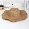 Travel Hat Women's Summer Sunscreen Big Eaves Holiday Beach Fur Breathable Sun Hat Hand Embroidery Embryo