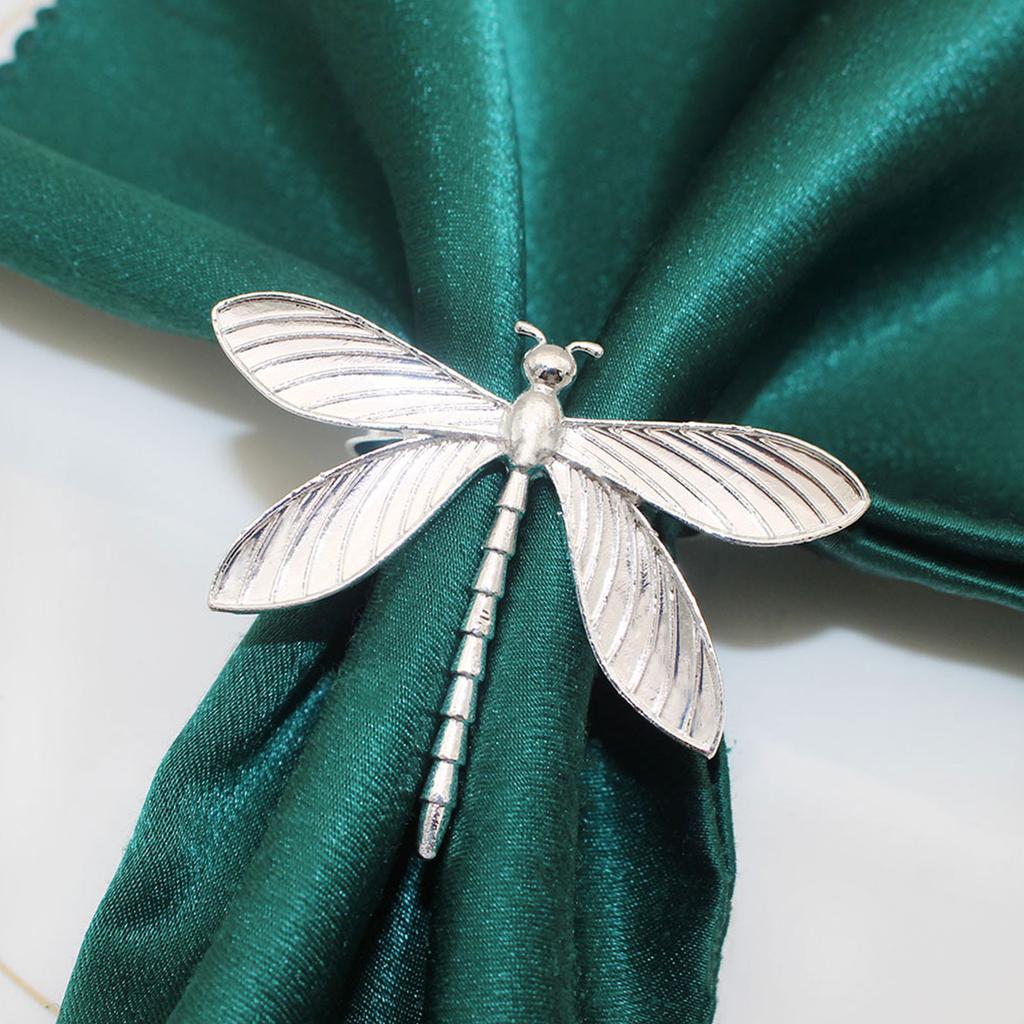 Western Restaurant Metal  Napkin Ring Exquisite And Insect Napkin Clasp Napkin Ring