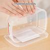 Box with Lid Clear Large Oven Capacity Microwave Safe Vegetables Fruits