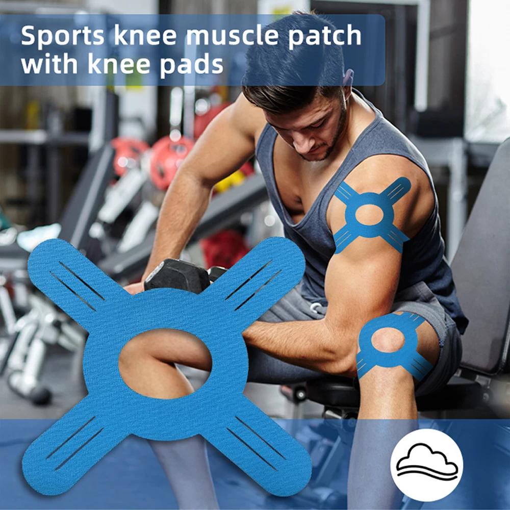 1/5/10/15/20Pcs Pre-Cut Kinesiology Tape For Knee Waterproof Athletic Sports Tape Long-Lasting Joints Muscle Support