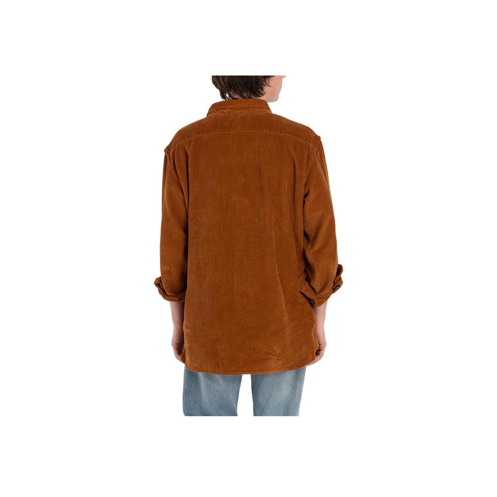 Levis Solid Color Long Sleeve Shirt Men shirts Burnt-Yellow 19573-0157