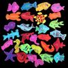 5 Pcs Fishing Toy Fish Rod Kids Toddler Children Play Bath Magnetic Game Toys
