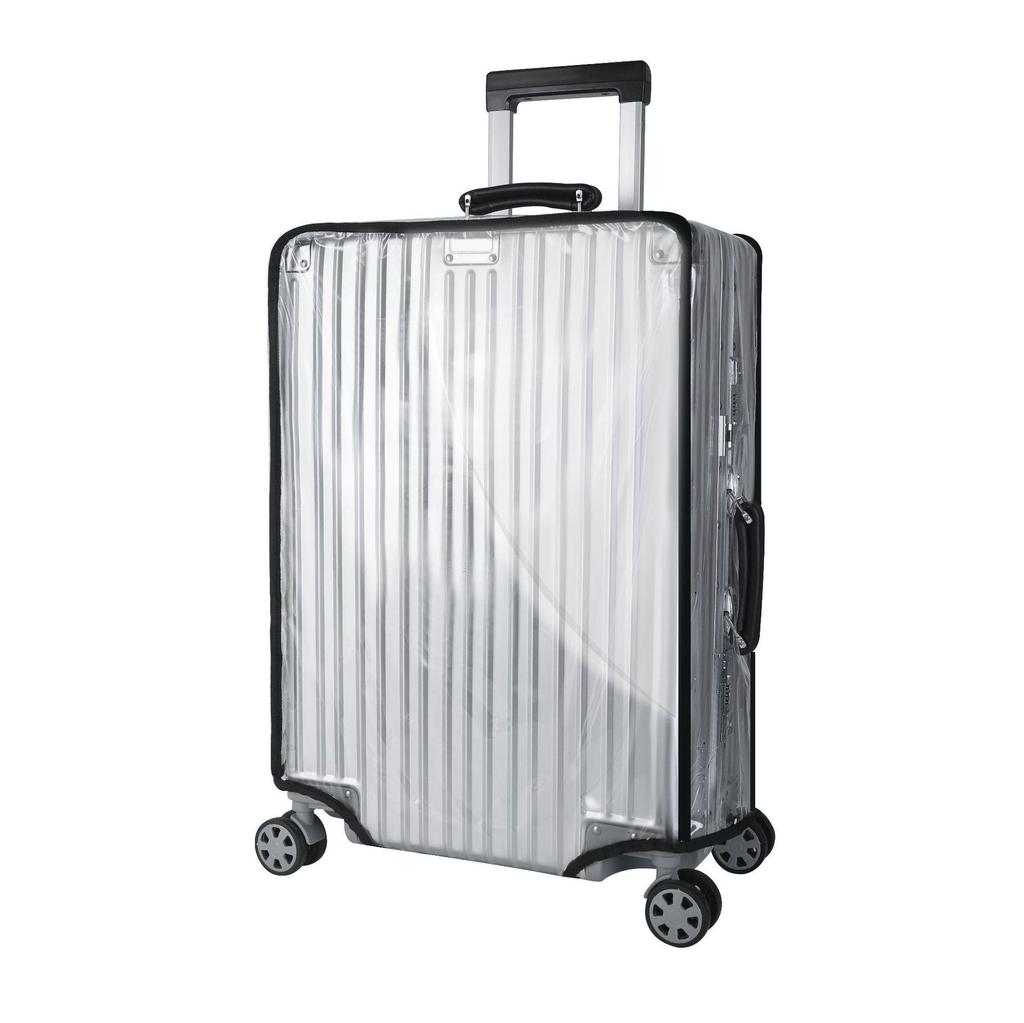 Clear Thickened Waterproof Luggage Cover for Suitcases - Dustproof Protection for 20/24/26/28 Inch Trolley Cases