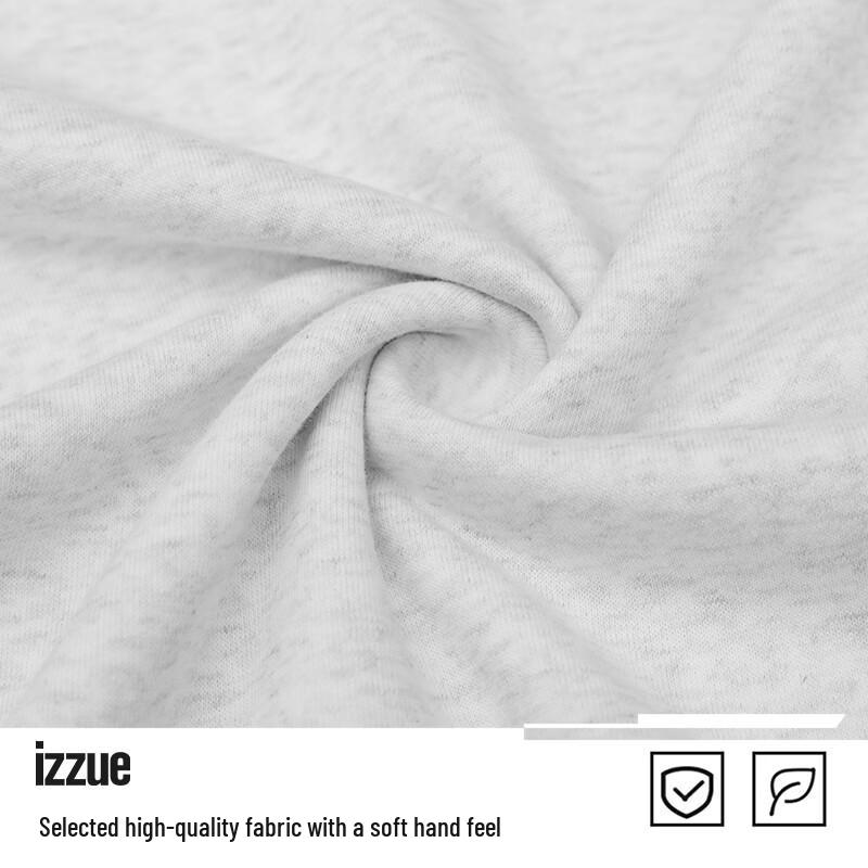 Izzue Cat Print Long-Sleeved Pullover Hoodie