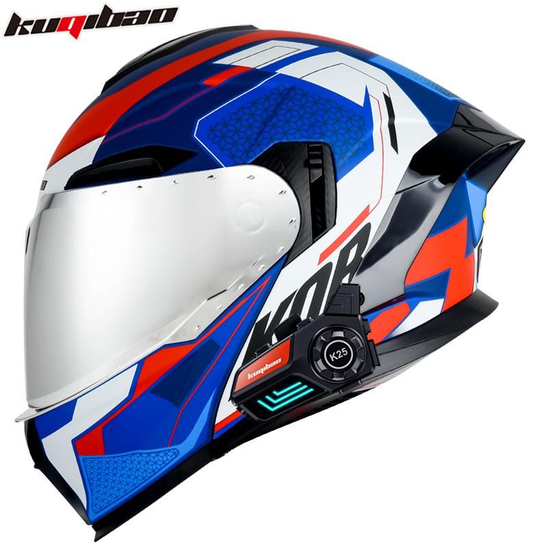 Flip-Up Motorcycle Helmet With Bluetooth 903 Dual Visor 3C Certified All