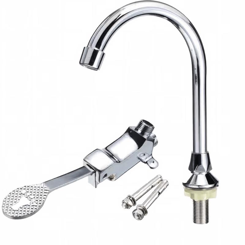 Foot-Operated Faucet Valve