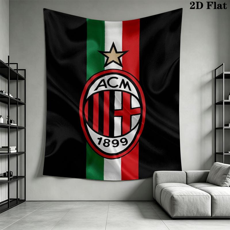 Llx0916Ac Milan Wall Tapestry Aesthetic Wall Hanging Printed Fabric Blanket Decorative Tapestries for Bedroom Living Room Home Decor