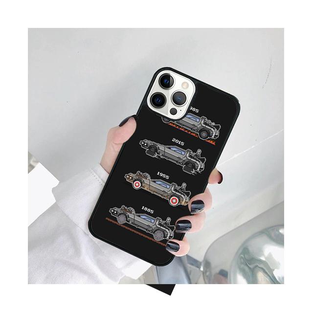 Back to the Future Movie Phone Case Cover For for iPhone 17 Air 16 15 14 11 12 13 Pro MAX Plus