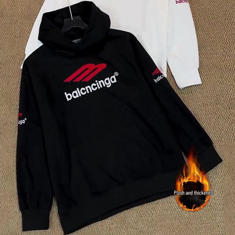 Trendiger Luxus-Hoodie mit Multi-Logo-Print für Damen & Herren - Herbst/Winter Kollektion