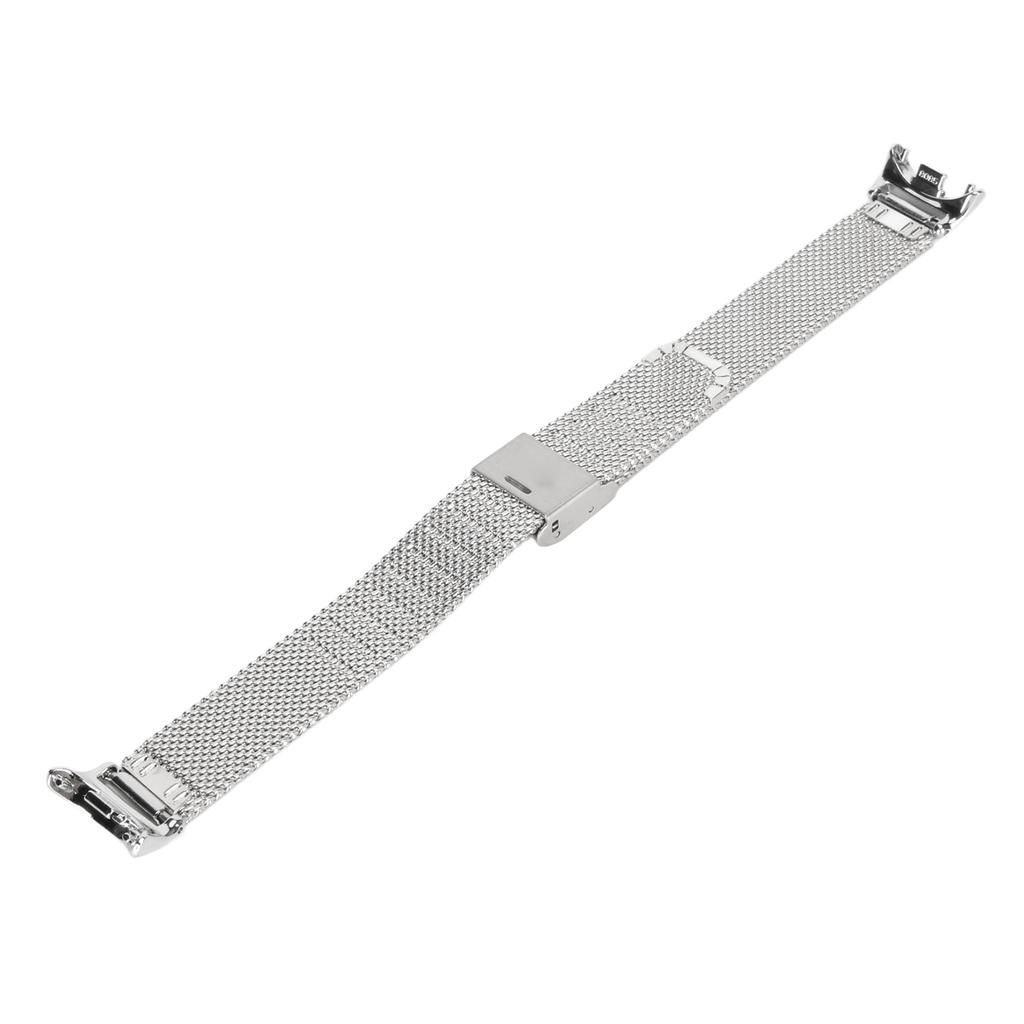 Adjustable Replacement Watch Strap Breathable Folding Clasp Quick Release Stainless Steel Watch Band for Mi Band 8