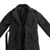 1/12 Male Female Trench Coat Miniature Clothing Handmade Doll Clothes for 6 inch Figures