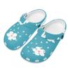 Summer Print EVA Clogs Adult Unisex Soft Comfortable Slip On Casual Footwear Lightweight Summer Sandals Daily Walking Wear