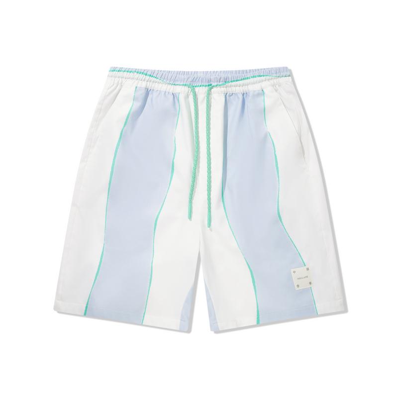 

Li Ning X InsulAire Цветной блок Шорты средней посадки на кулиске Дышащие Свободные Повседневные Мужские шорты AKSV731-1 S