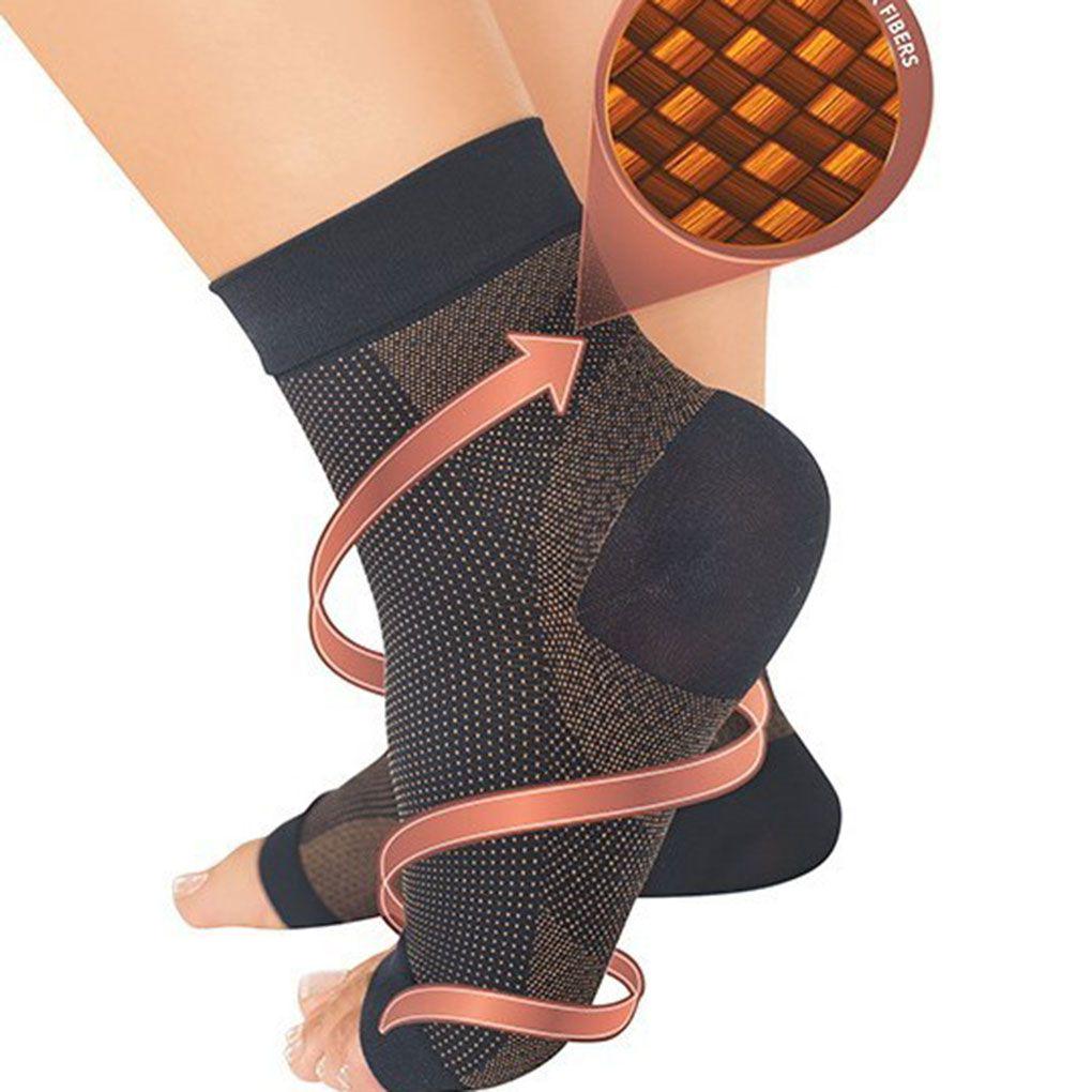 Women Anti Fatigue Protection Nylon Breathable Compression Sleeve Socks