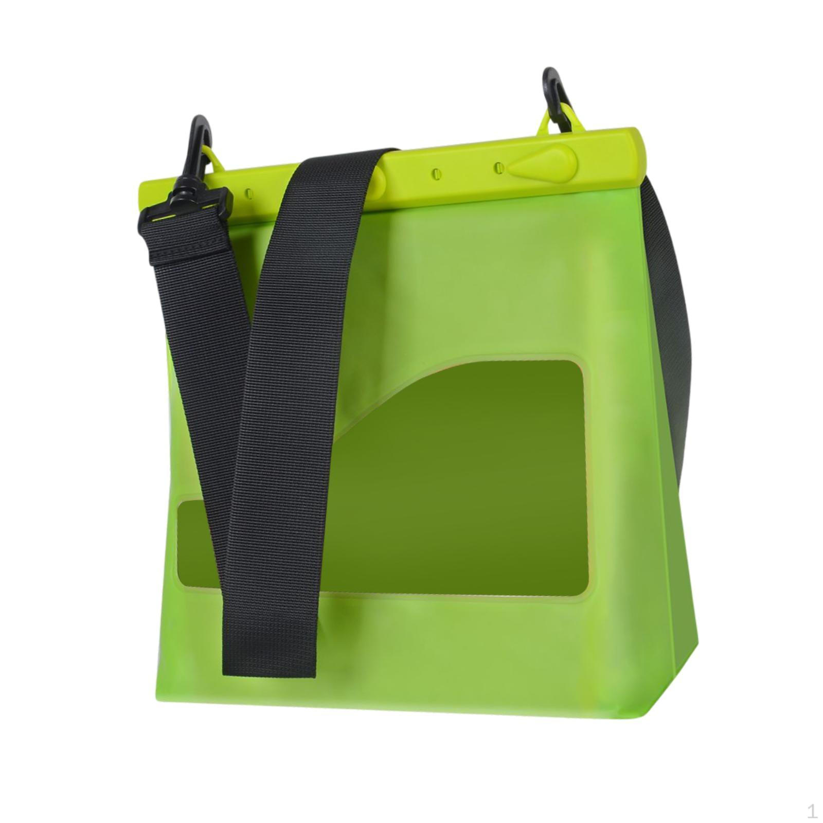 

Водонепроницаемый чехол для телефона, сумка через плечо, сухая сумка для хранения, портативный летний чехол через плечо для кошелька зелёный