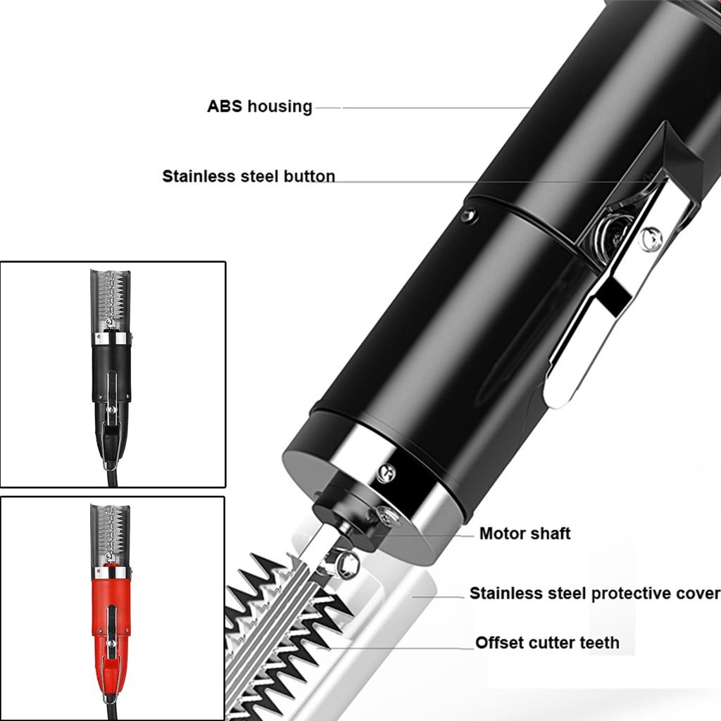 120W Scalers Waterproof Scraper Clean Easy Scale for Fish Stripper Remover Cleaner Tool Electric Fish Scaling Machine