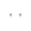 S Silver Needle Liquid Love Earrings Earrings Women's Niche Design Sense Temperament Light Luxury Simple Earrings Women's High Sense