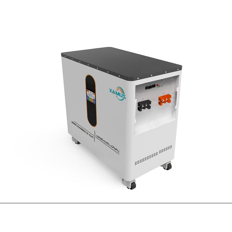 51.2V 600Ah LiFePO4 Battery with 30° Home Solar Energy Storage & BMS
