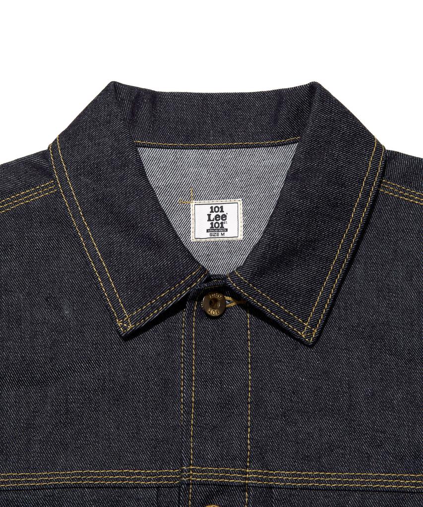 Lee [101St] Cowboy Kuroki Denim Jacket Indigo Raw