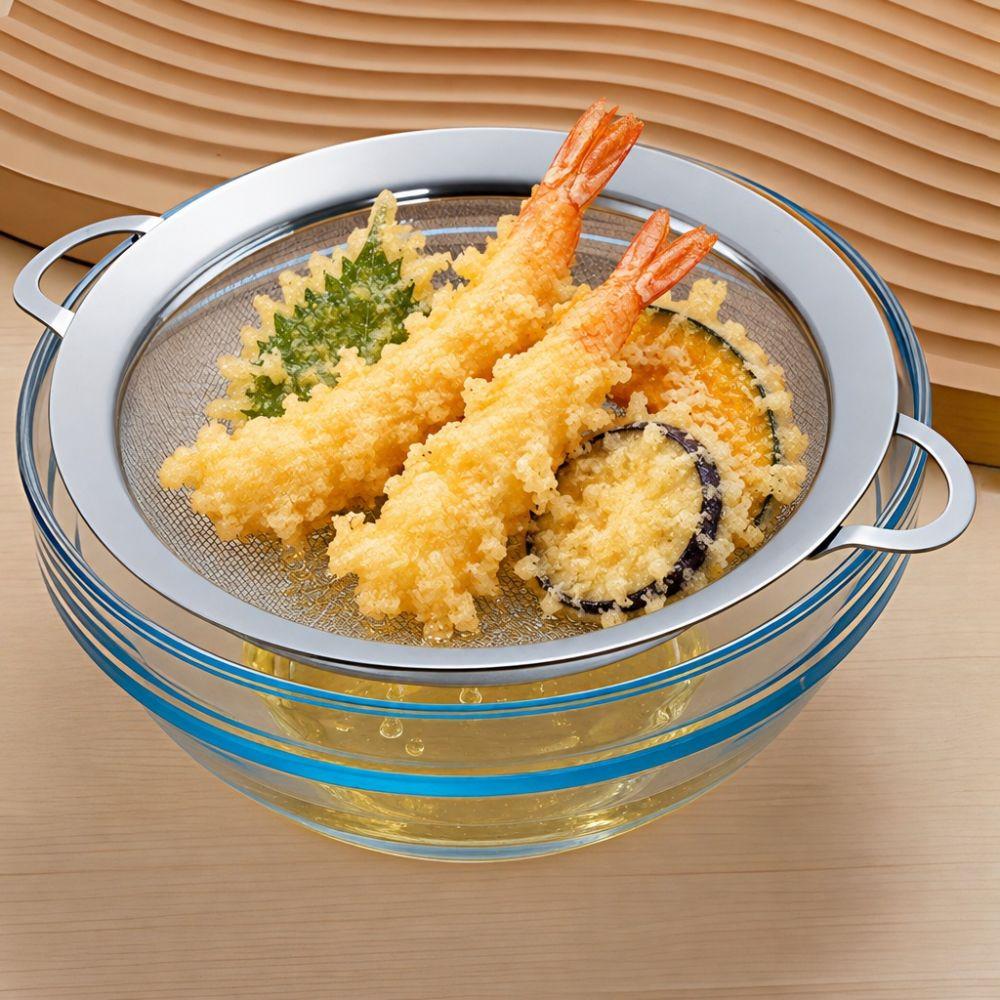 Round Fine-Mesh Flour Sifter With Handle Soy Milk Filter Portable Flour Screen  Sugar Icing