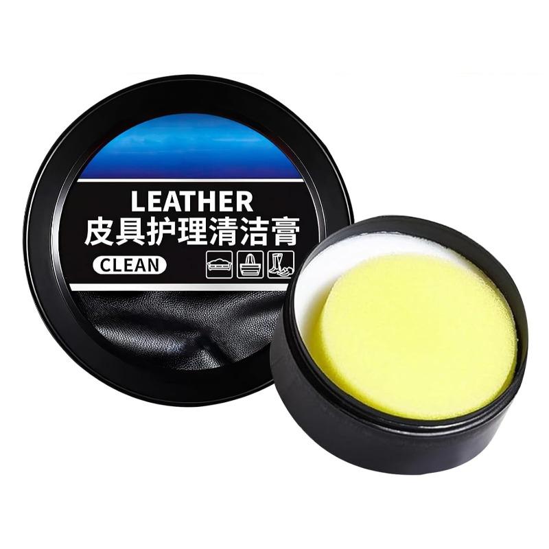 

Многофункциональный крем для ухода за кожей, Для автомобильных сидений, интерьера, дивана, обуви и куртки, Чистка, полировка, удаление пятен и восстановление 1pcs 120g