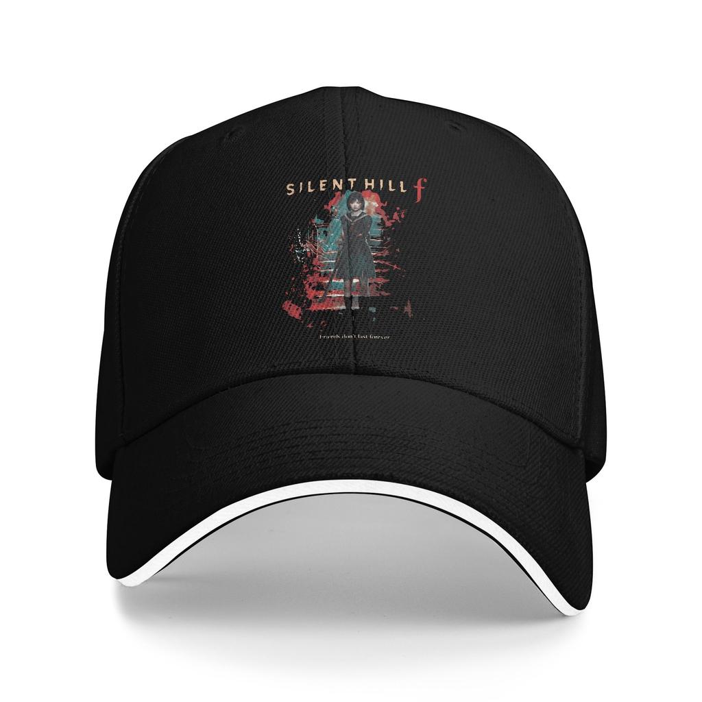 Silent Hill F Horror Game Baseball Cap Fashion  Sandwich Cap Unisex Style Adjustable Caps Hat Activities