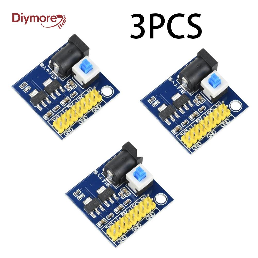 1/3PCS DC 12V To DC 3.3V 5V 12V Voltage Conversion Module With Multi Output Step Down Power Supply Module