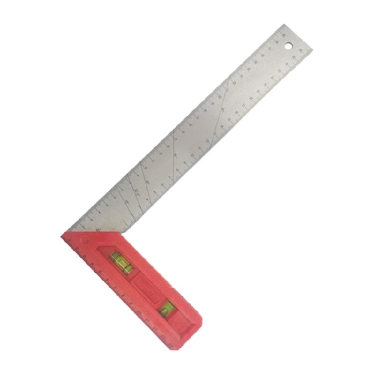 Combination Square Tool Woodworking Angles Ruler MultiProtractors with Bubble