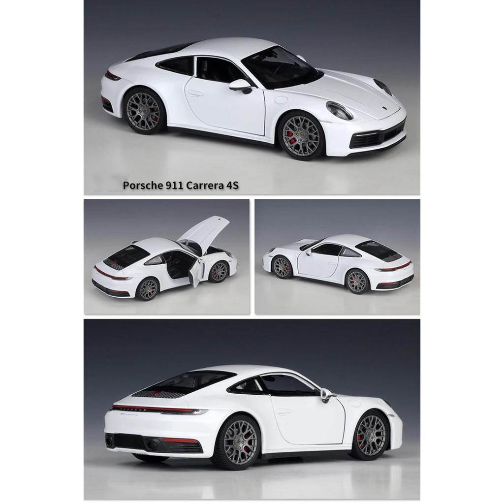Welly 1/24 Porsche 911 Carrera 4S Alloy Car Model Diecasts & Toy Vehicles Collect Car Toy Boy Birthday Gifts