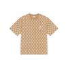 New MLB MONOGRAM Collection Fashion Sports Collection T Shirt Unisex Light Camel 3ATSM0243-43CAL